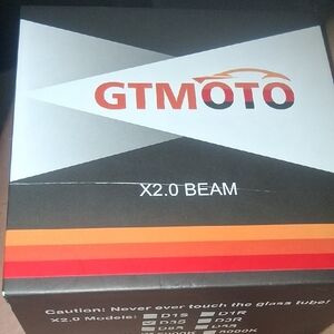NEW GTMOTO X2.0 Beam LED Headlight Conversion Kit D3S 6000K